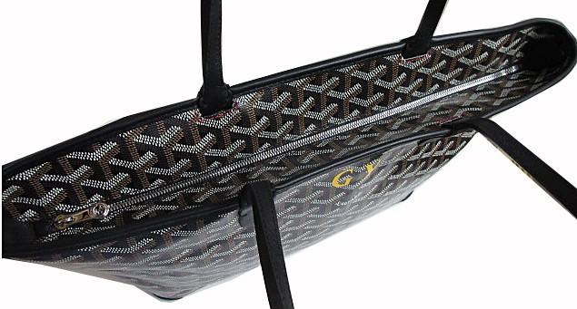 ゴヤール GOYARD  アルトワ PM 黒 GYイエロー マーカージュ入り トートバッグ ショッパー・リボンのラッピング G2020622