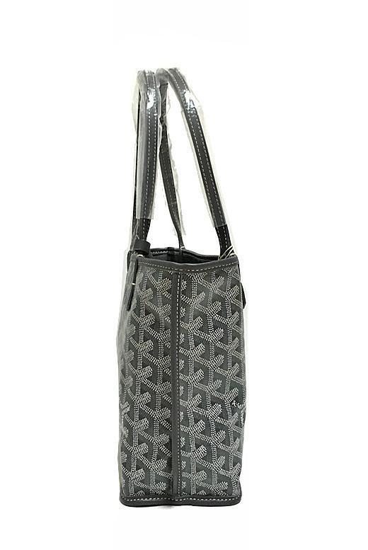 ゴヤールGOYARD 「アンジュ ミニ」 ANJOU MINI トート バッグ リバーシブル グリス ショッパー・リボンのラッピング G2020628