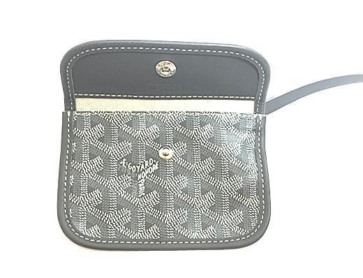 ゴヤールGOYARD 「アンジュ ミニ」 ANJOU MINI トート バッグ リバーシブル グリス ショッパー・リボンのラッピング G2020628