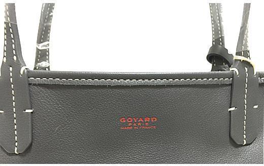 ゴヤールGOYARD 「アンジュ ミニ」 ANJOU MINI トート バッグ リバーシブル グリス ショッパー・リボンのラッピング G2020628