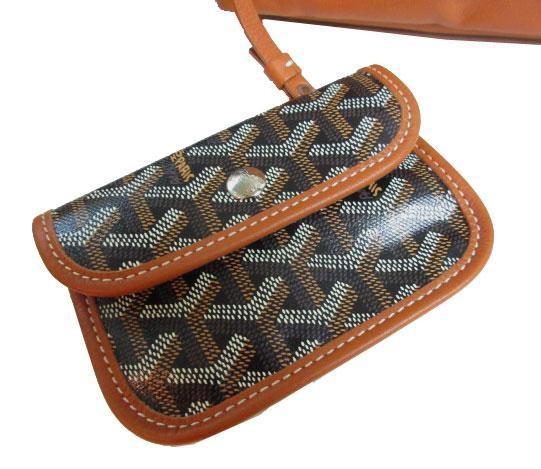 ゴヤールGOYARD  「アンジュ」 ANJOU MINI トート バッグ リバーシブル 黒×ナチュラル G2020631