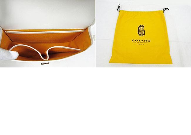 GOYARD ゴヤール ベルヴェデール SAC BELVEDELE 2 PM  レザー、ホワイト×グレー  ショルダーバッグ G2020661