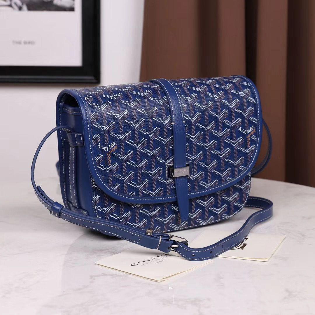 GOYARDゴヤール  ベルヴェデール2MM ショルダーバッグ ブルー系 SAC BELVEDELE 2 PM G2020662