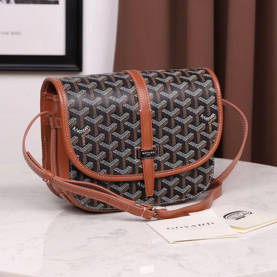 ゴヤールGOYARD   ベルヴェデール SAC BELVEDELE 2 PM  レザー  ショルダーバッグ G2020665