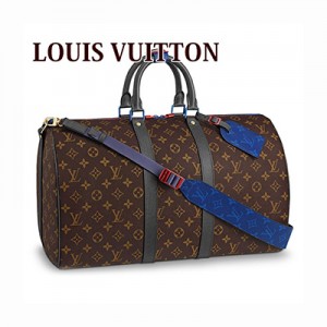 ルイヴィトン LOUIS VUITTON バッグ メンズ レディース ハンドバッグ キーポル・バンドリエール 45 モノグラム タイガ M43856