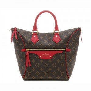 ルイヴィトン LOUISVUITTON 　トゥルネルPM　モノグラム×レッド　キャンバス×レザー　ハンドバック　ショルダーバッグ　2WAY　レディース M44027​