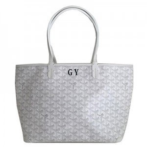 ゴヤールGOYARD   「アルトワ」 白 ホワイト マーカージュ入 GY トート バッグ G2020621