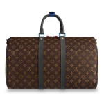 ルイヴィトン LOUIS VUITTON バッグ メンズ レディース ハンドバッグ キーポル・バンドリエール 45 モノグラム タイガ M43856