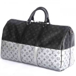 LOUIS VUITTON ルイヴィトン  限定　キーポル　バンドリエール50 　ボストンバッグ　ツートン　ブラックシルバー M43817​