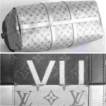 LOUIS VUITTON ルイヴィトン  限定　キーポル　バンドリエール50 　ボストンバッグ　ツートン　ブラックシルバー M43817​