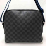 ルイヴィトン LOUISVUITTON デイトンPM  グラフィット ブルー メッセンジャーバッグ ショルダーバッグ N42423​
