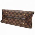ルイ・ヴィトン ドゥオモ  ショルダーバッグ ダミエ レディース LOUIS VUITTON エベヌ ブラウン  N41425​