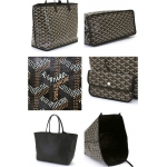 ゴヤール  GOYARD アンジュPM ANJOU PM トートバッグ ブラック G2020608