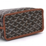 ゴヤール GOYARD アンジュミニ ANJOU MINI トートバッグ ブラック ナチュラル G2020611