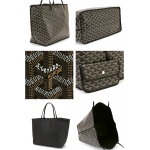 ゴヤール  GOYARD アンジュGM ANJOU GM トートバッグ ブラック G2020612