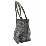 ゴヤールGOYARD 「アンジュ ミニ」 ANJOU MINI トート バッグ リバーシブル グリス ショッパー・リボンのラッピング G2020628
