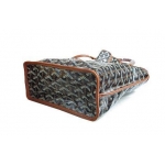 ゴヤールGOYARD  「アンジュ」 ANJOU MINI トート バッグ リバーシブル 黒×ナチュラル G2020631