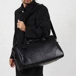 ボッテガヴェネタBOTTEGA VENETA レザーボストンバッグ[2WAY仕様] ネロ 152230 v4651 1000 メンズ