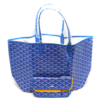 GOYARDゴヤール AMALOUIS PM10　サンルイPM　コーティングキャンバス　ブルー系 G2020671