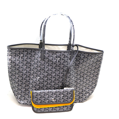 ゴヤールGOYARD   AMALOUIS PM51　サンルイPM　コーティングキャンバス　グレー系 G2020672