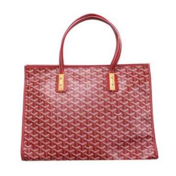ゴヤール  goyard ゴマルキーズ　トートバッグ　PVC×カーフ　ルージュレッド　ショルダーバッグ　ハンドバッグ G2020688