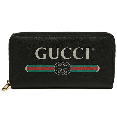 グッチ 長財布 メンズ レディース GUCCI  Long Wallet ブラック496317 0GCAT 8163