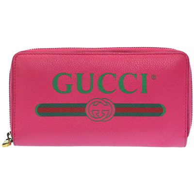 グッチ(GUCCI) 長財布　ラウンドファスナー グッチプリント　496317 0GCAT 8840