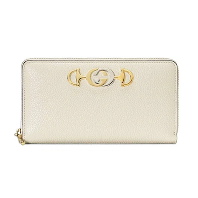 グッチ GUCCI ズゥミ レザー ラウンドファスナー ウォレット 長財布 [レディース]  570661 1b90x 6436