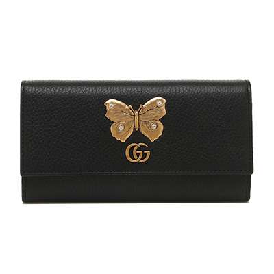 グッチ 長財布 レディース GUCCI  ブラック 499359 CAOGT 1081