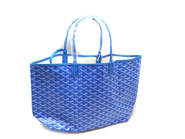 GOYARDゴヤール AMALOUIS PM10　サンルイPM　コーティングキャンバス　ブルー系 G2020671