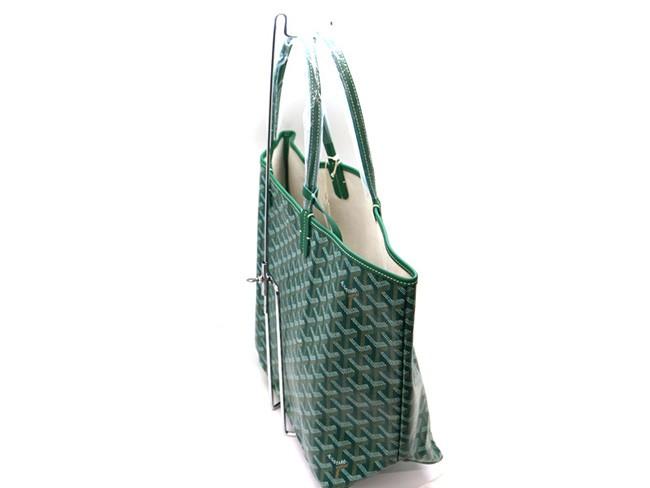 ゴヤールGOYARD  AMALOUISPM09　サンルイPM　コーティングキャンバス　グリーン系 G2020673
