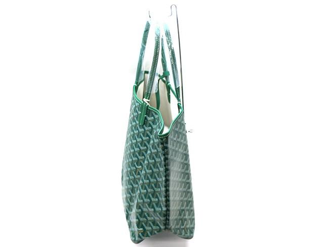 ゴヤールGOYARD  AMALOUISPM09　サンルイPM　コーティングキャンバス　グリーン系 G2020673