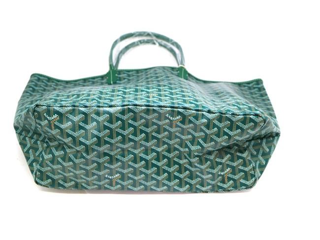 ゴヤールGOYARD  AMALOUISPM09　サンルイPM　コーティングキャンバス　グリーン系 G2020673