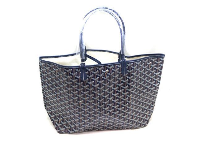 GOYARDゴヤール   AMALOUIS PM12　サンルイPM　コーティングキャンバス　ネイビー系 G2020674