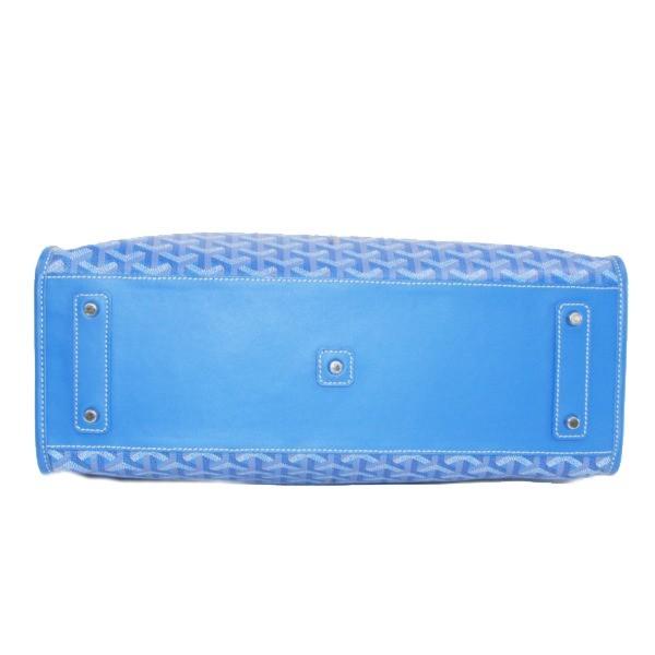 ゴヤール  goyard ゴマルキーズ　トートバッグ　PVC×カーフ　ブルー(青)　ショルダーバッグ　ハンドバッグ G2020685