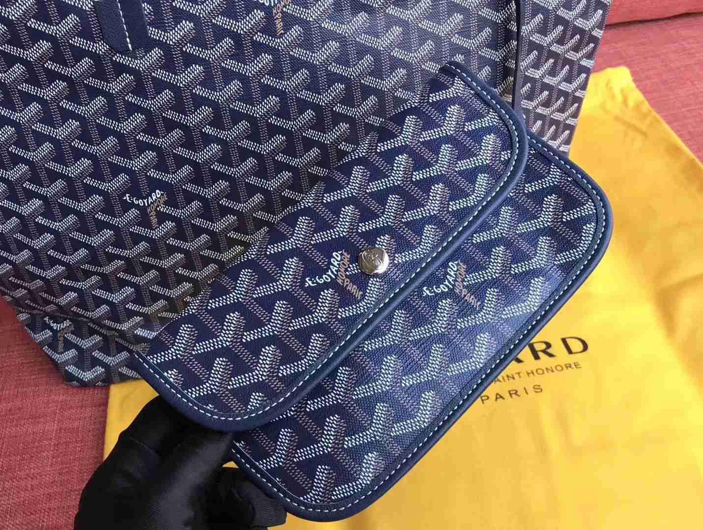 GOYARD ゴヤール ハンドバッグ ネイビー トートバッグ SAC ISABELLE PM MALINE G2020693