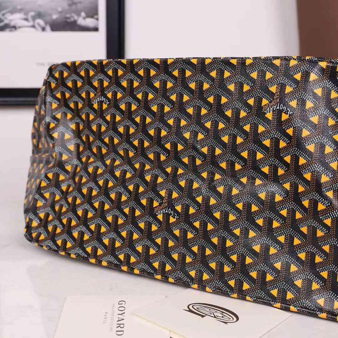 GOYARD ゴヤール  サンルイ クレール・ヴォア PM SAC SAINT LOUIS CLAIRE VOIE 黄 黒 ショッパー リボン ラッピング G2020884