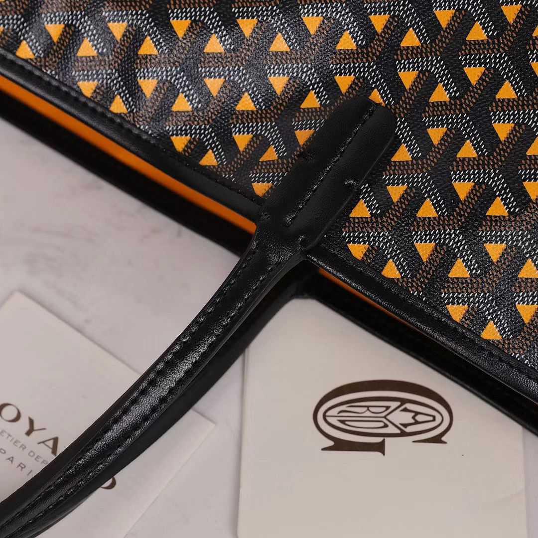 GOYARD ゴヤール  サンルイ クレール・ヴォア PM SAC SAINT LOUIS CLAIRE VOIE 黄 黒 ショッパー リボン ラッピング G2020884