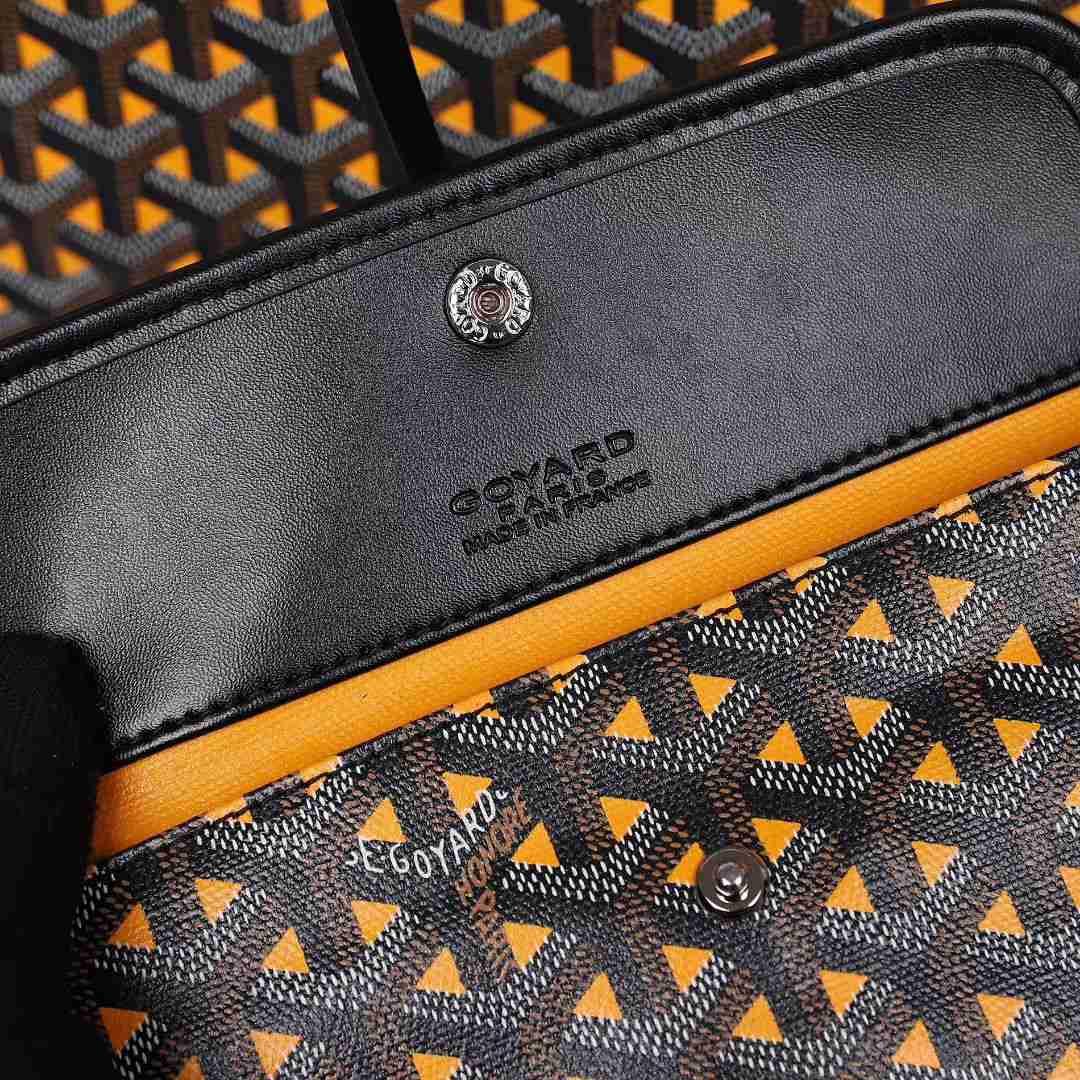 GOYARD ゴヤール  サンルイ クレール・ヴォア PM SAC SAINT LOUIS CLAIRE VOIE 黄 黒 ショッパー リボン ラッピング G2020884