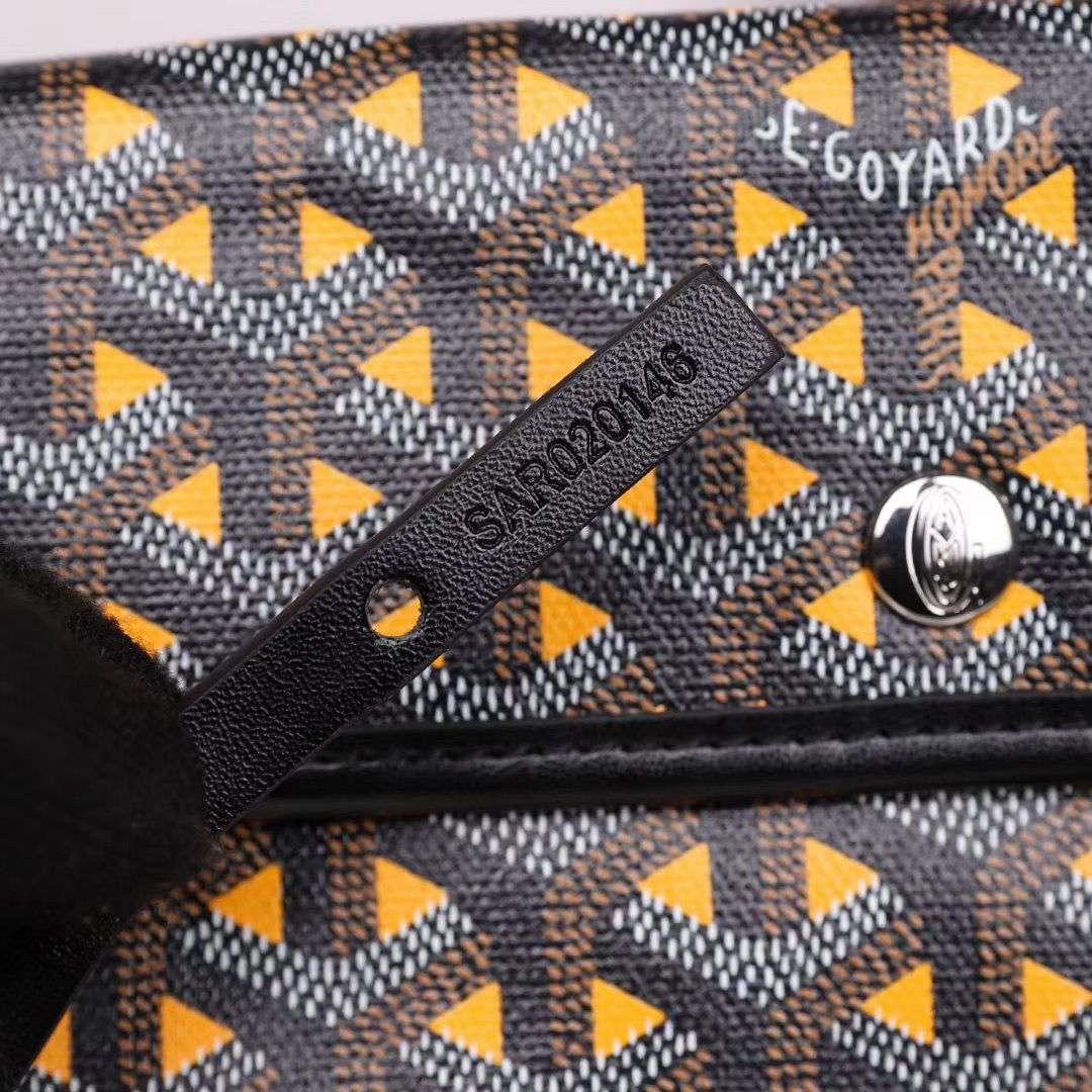 GOYARD ゴヤール  サンルイ クレール・ヴォア PM SAC SAINT LOUIS CLAIRE VOIE 黄 黒 ショッパー リボン ラッピング G2020884