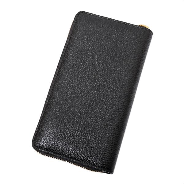 グッチ GUCCI ズゥミ レザー ラウンドファスナー ウォレット 長財布 ブラック [レディース] 570661 1B90X 1000