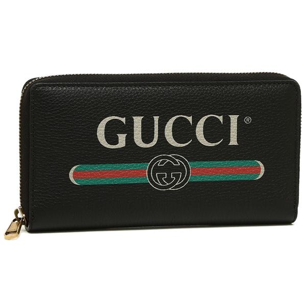 グッチ 長財布 メンズ レディース GUCCI  Long Wallet ブラック496317 0GCAT 8163