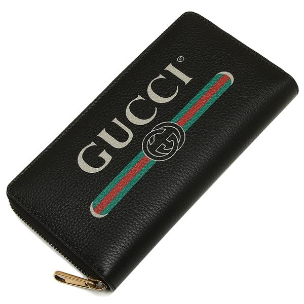 グッチ 長財布 メンズ レディース GUCCI  Long Wallet ブラック496317 0GCAT 8163