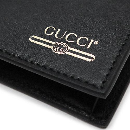 グッチ 財布 メンズ GUCCI 二つ折り GUCCI ロゴ レザー コインウォレット 財布 547586 0YA0G 1000