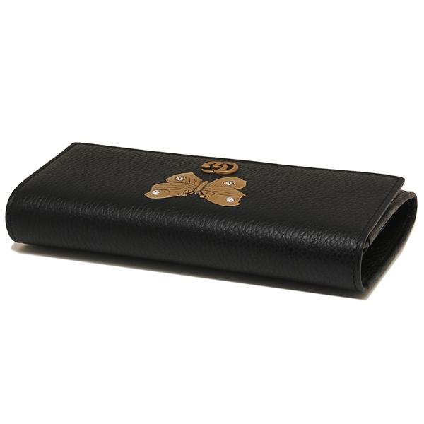 グッチ 長財布 レディース GUCCI  ブラック 499359 CAOGT 1081