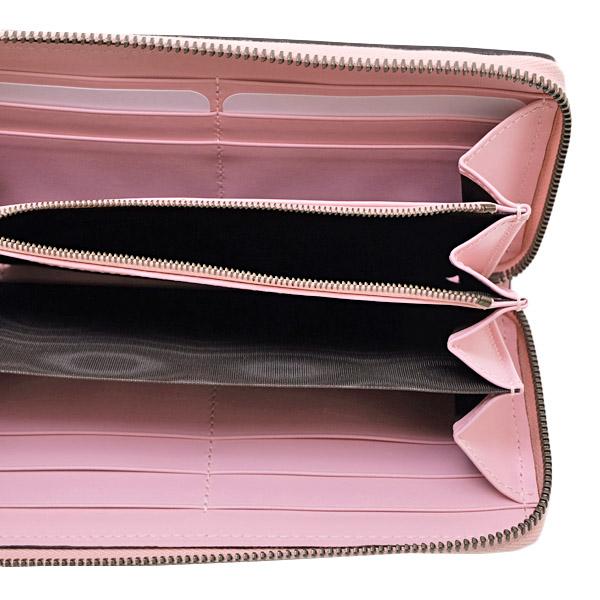 グッチ GUCCI クイーンマーガレット レザー ウォレット ラウンドファスナー 長財布 レッド×アイボリー×ピンク [レディース] 476069 DYWPT 8057