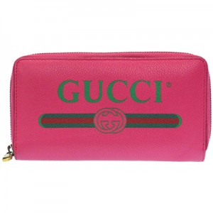 グッチ(GUCCI) 長財布　ラウンドファスナー グッチプリント　496317 0GCAT 8840
