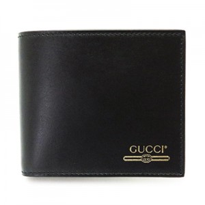 グッチ 財布 メンズ GUCCI 二つ折り GUCCI ロゴ レザー コインウォレット 財布 547586 0YA0G 1000