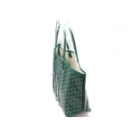 ゴヤールGOYARD  AMALOUISPM09　サンルイPM　コーティングキャンバス　グリーン系 G2020673