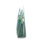 ゴヤールGOYARD  AMALOUISPM09　サンルイPM　コーティングキャンバス　グリーン系 G2020673